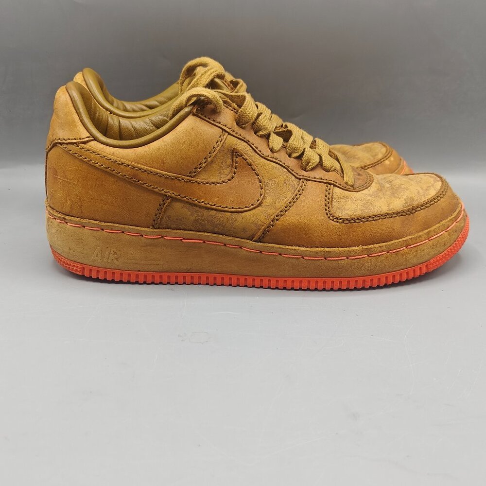 Nike Air Force 1 Low Insideout Sneakers Men Sz 9.5 Mapple Brown 2006 312486-27